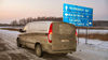 Repatriere în Moldova. Autospeciala frigorifică Ritus în drum. Tatarsk, regiunea Novosibirsk, Rusia