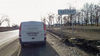 Repatriere în Moldova. Autospeciala frigorifică Ritus în drum. Beslan, Republica Alania-Osetia de Nord, Rusia